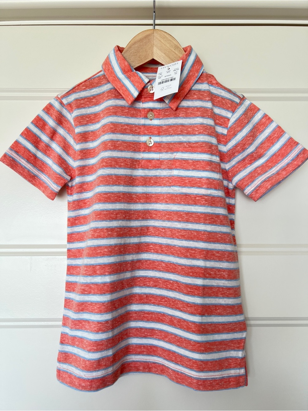 NWT Crewcuts Boys Polo XS 4-5